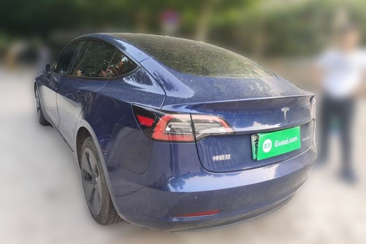 Used Tesla Model 3 2022 Rear-Wheel-Drive Version Rear Left 45 Deg