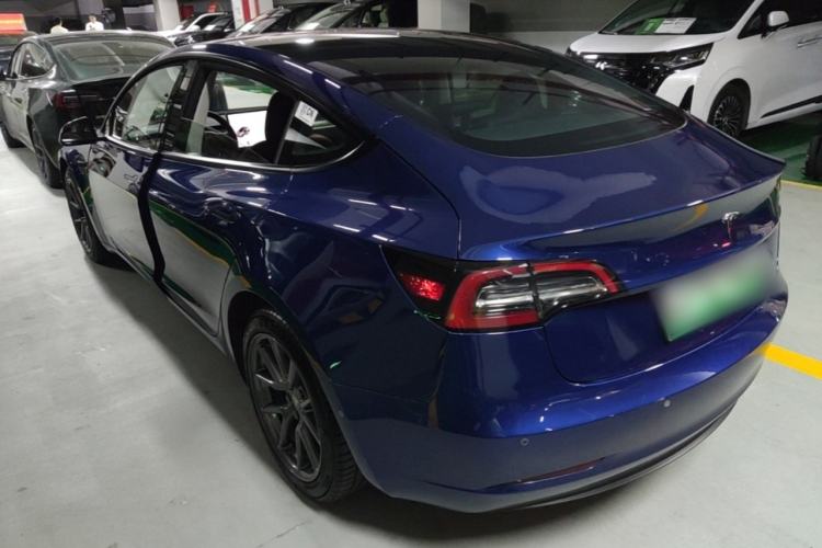 Used Tesla Model 3 2022 Rear-Wheel-Drive Version Rear Left 45 Deg
