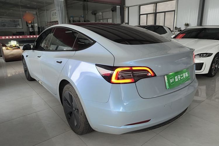 Used Tesla Model 3 2022 Rear-Wheel-Drive Version Rear Left 45 Deg
