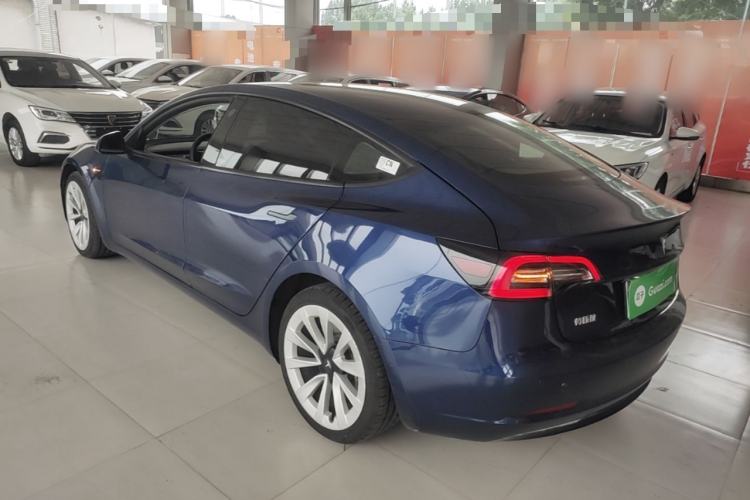 Used Tesla Model 3 2022 Rear-Wheel-Drive Version Rear Left 45 Deg