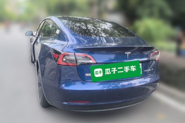Used Tesla Model 3 2022 Rear-Wheel-Drive Version Rear Left 45 Deg