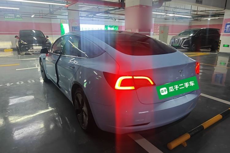 Used Tesla Model 3 2022 Rear-Wheel-Drive Version Rear Left 45 Deg