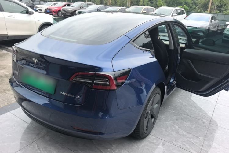 Used Tesla Model 3 2022 Rear-Wheel-Drive Version Rear Right 45 Deg