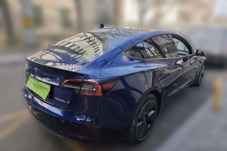 Used Tesla Model 3 2022 Rear-Wheel-Drive Version Rear Right 45 Deg