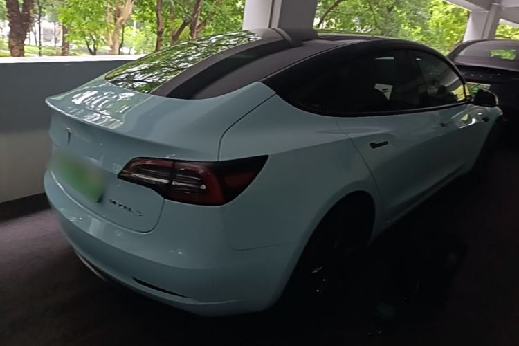 Used Tesla Model 3 2022 Rear-Wheel-Drive Version Rear Right 45 Deg