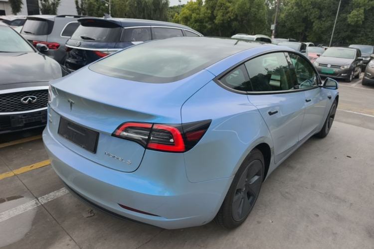 Used Tesla Model 3 2022 Rear-Wheel-Drive Version Rear Right 45 Deg