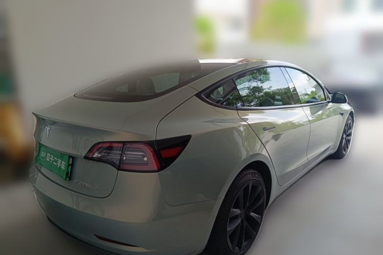 Used Tesla Model 3 2022 Rear-Wheel-Drive Version Rear Right 45 Deg