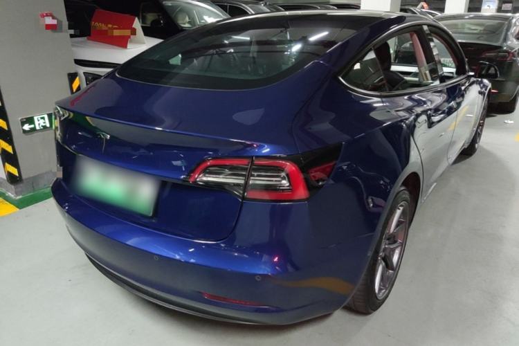 Used Tesla Model 3 2022 Rear-Wheel-Drive Version Rear Right 45 Deg
