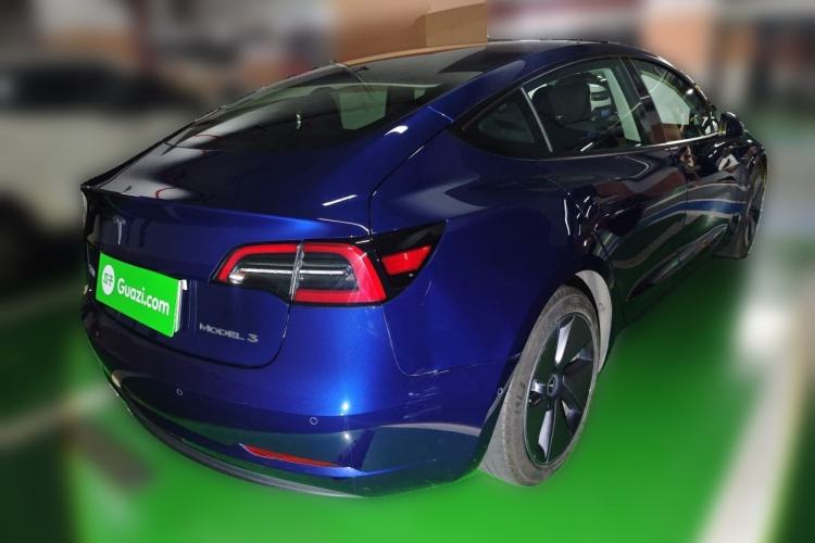 Used Tesla Model 3 2022 Rear-Wheel-Drive Version Rear Right 45 Deg