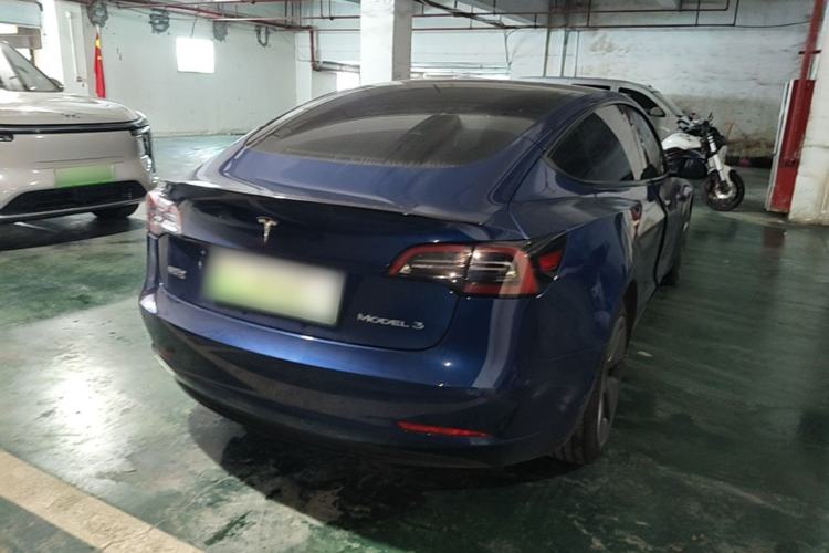 Used Tesla Model 3 2022 Rear-Wheel-Drive Version Rear Right 45 Deg