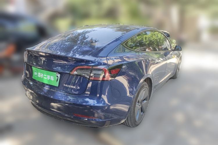 Used Tesla Model 3 2022 Rear-Wheel-Drive Version Rear Right 45 Deg