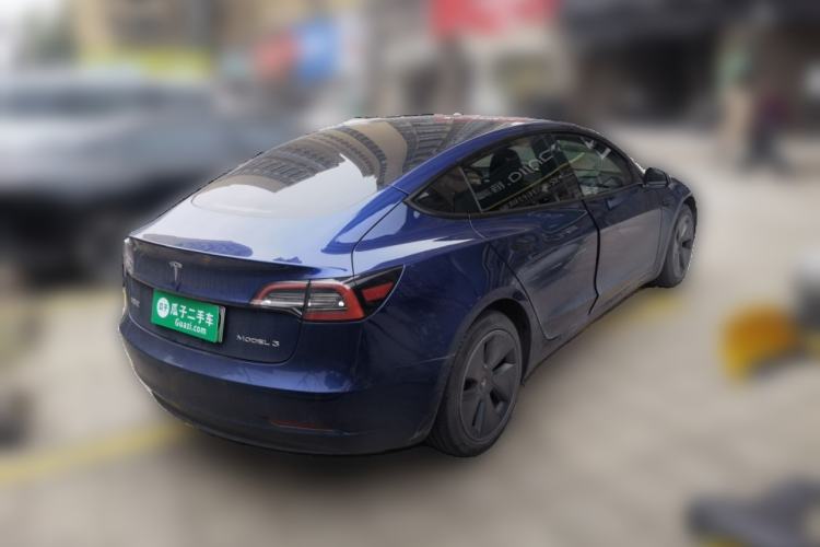 Used Tesla Model 3 2022 Rear-Wheel-Drive Version Rear Right 45 Deg