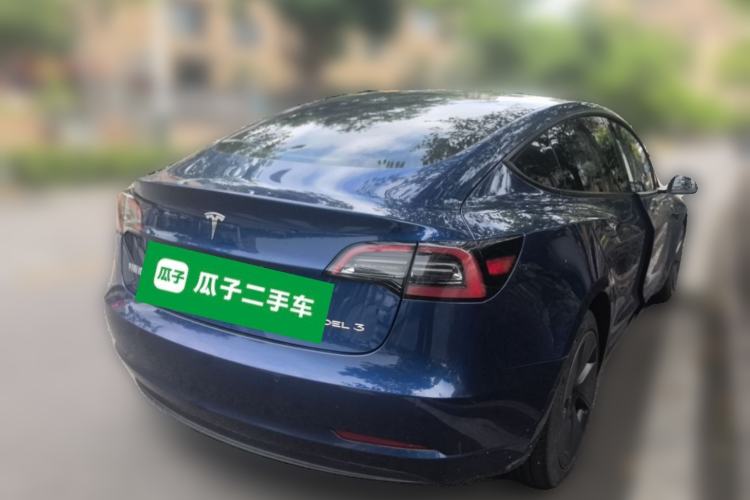 Used Tesla Model 3 2022 Rear-Wheel-Drive Version Rear Right 45 Deg