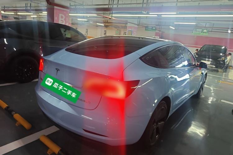 Used Tesla Model 3 2022 Rear-Wheel-Drive Version Rear Right 45 Deg