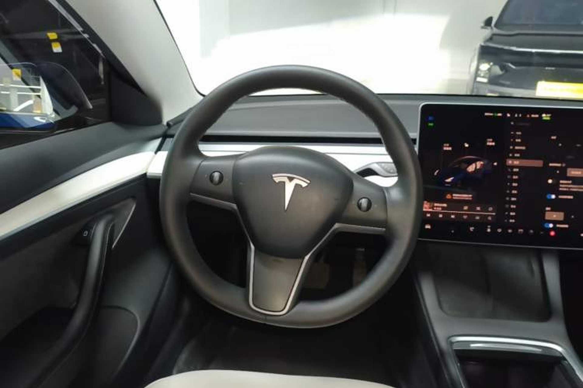Used Tesla Model 3 2022 Rear-Wheel-Drive Version Steering Wheel
