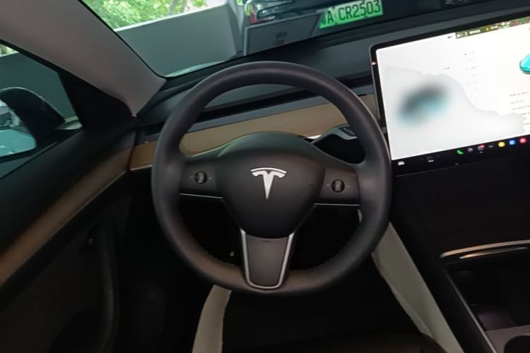 Used Tesla Model 3 2022 Rear-Wheel-Drive Version Steering Wheel