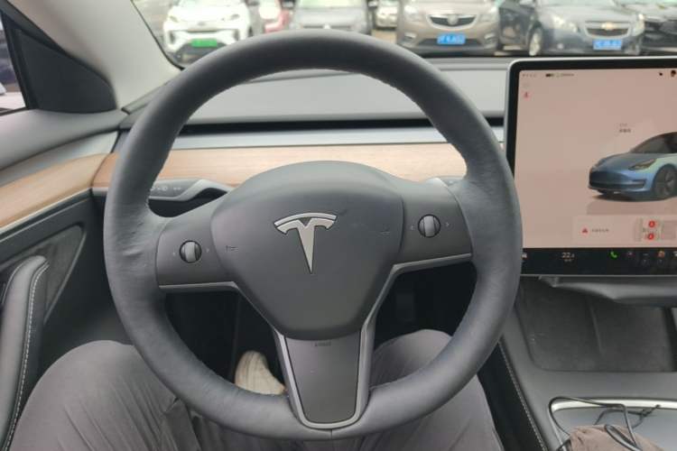 Used Tesla Model 3 2022 Rear-Wheel-Drive Version Steering Wheel