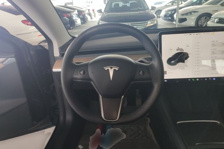 Used Tesla Model 3 2022 Rear-Wheel-Drive Version Steering Wheel