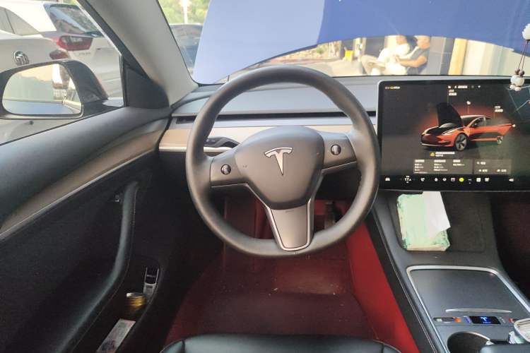 Used Tesla Model 3 2022 Rear-Wheel-Drive Version Steering Wheel