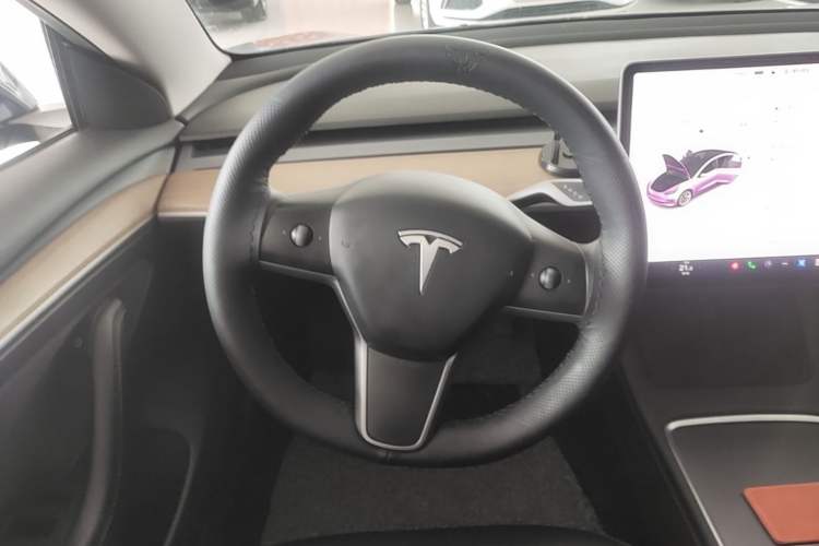 Used Tesla Model 3 2022 Rear-Wheel-Drive Version Steering Wheel
