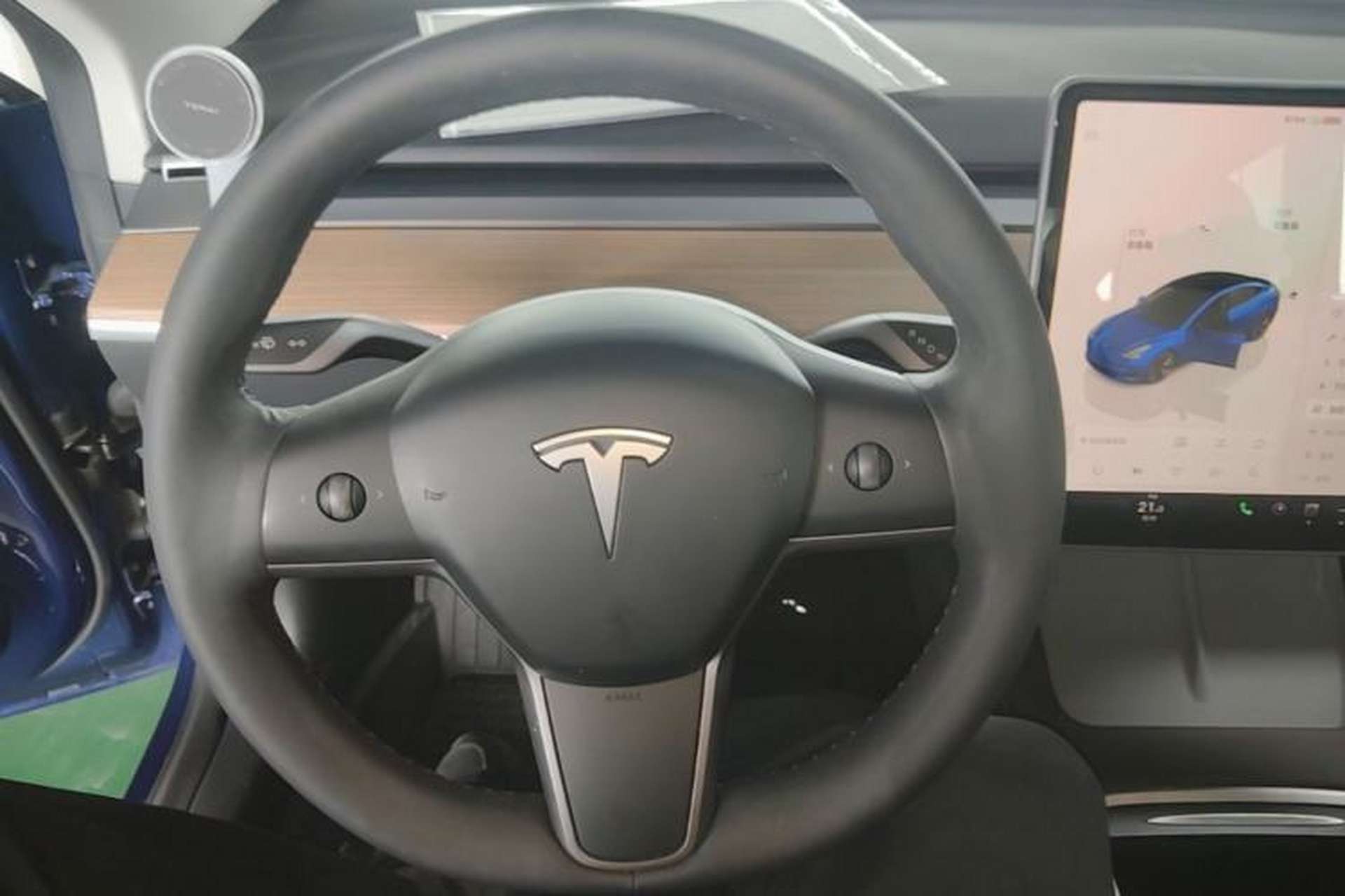 Used Tesla Model 3 2022 Rear-Wheel-Drive Version Steering Wheel