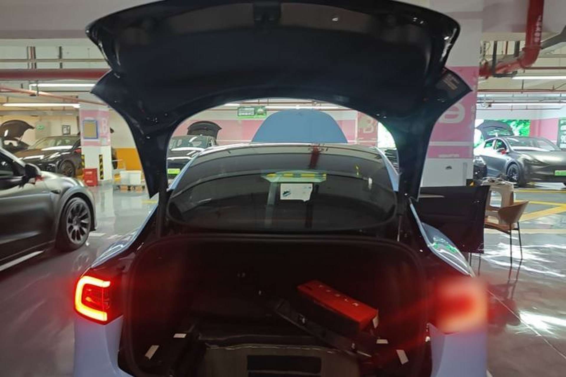 Used Tesla Model 3 2022 Rear-Wheel-Drive Version Trunk