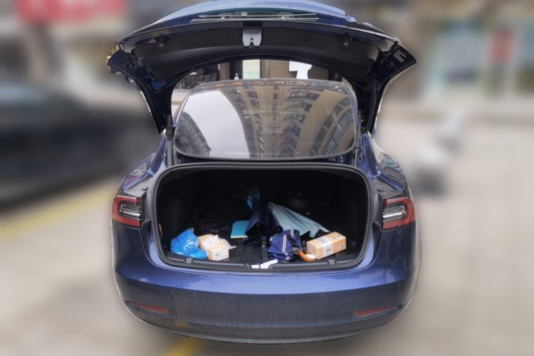 Used Tesla Model 3 2022 Rear-Wheel-Drive Version Trunk