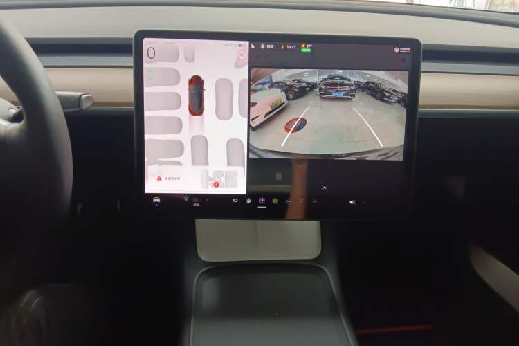 Used Tesla Model 3 2022 Rear-Wheel-Drive Version Audio And AC Panel