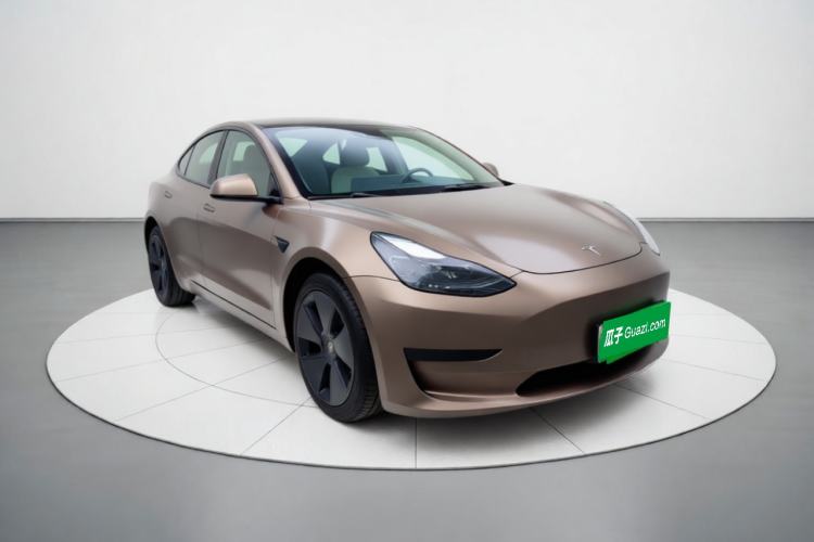 Used Tesla Model 3 2022 Rear-Wheel-Drive Version Front Right 45 Deg