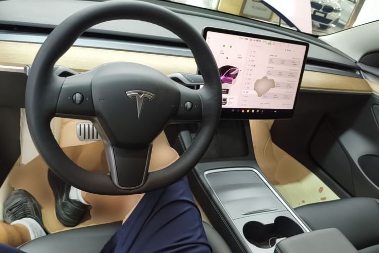 Used Tesla Model 3 2022 Performance High-Performance All-Wheel-Drive Version Center Console