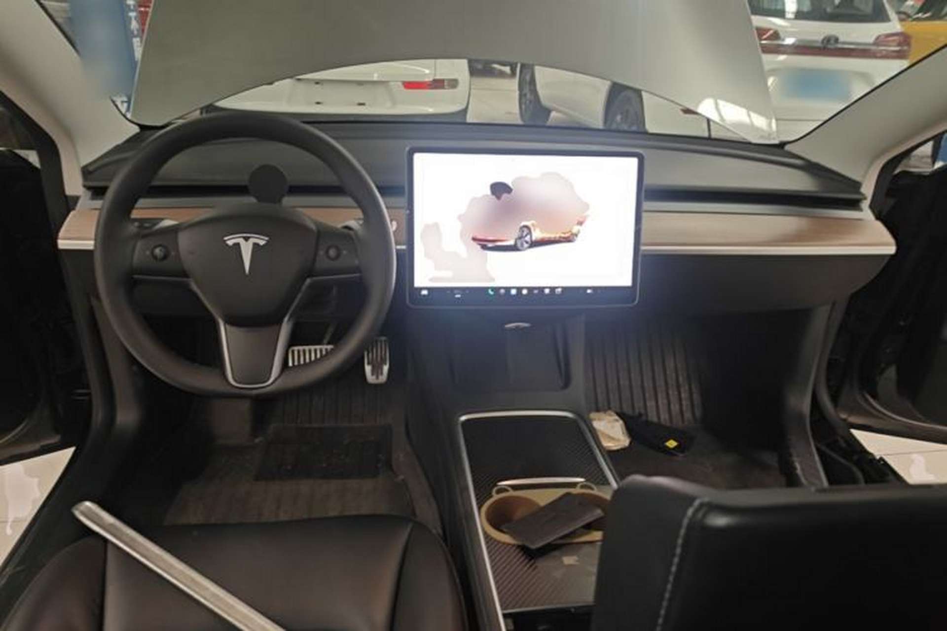 Used Tesla Model 3 2022 Rear-Wheel-Drive Version Center Console