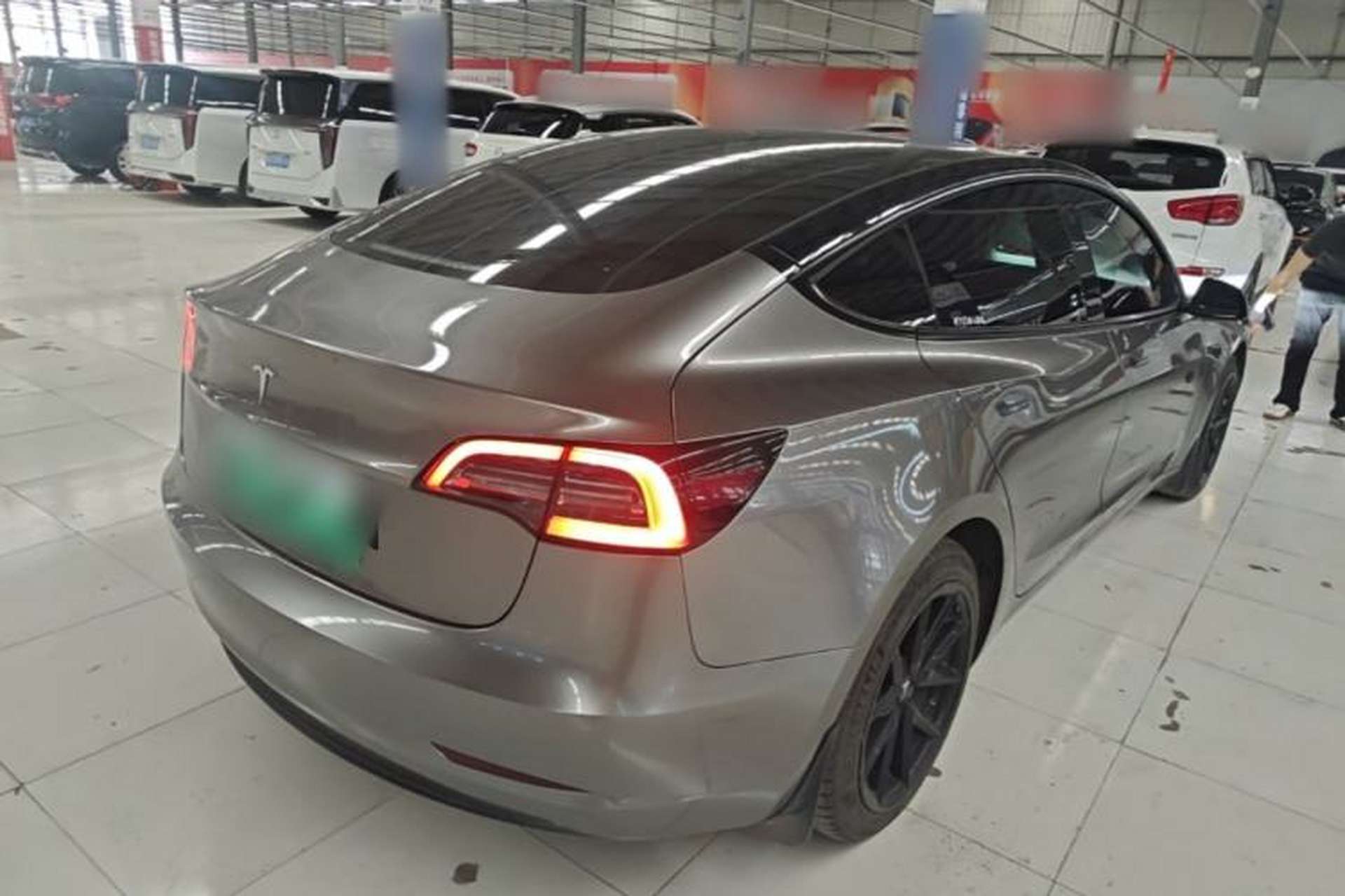 Used Tesla Model 3 2022 Rear-Wheel-Drive Version Rear Right 45 Deg