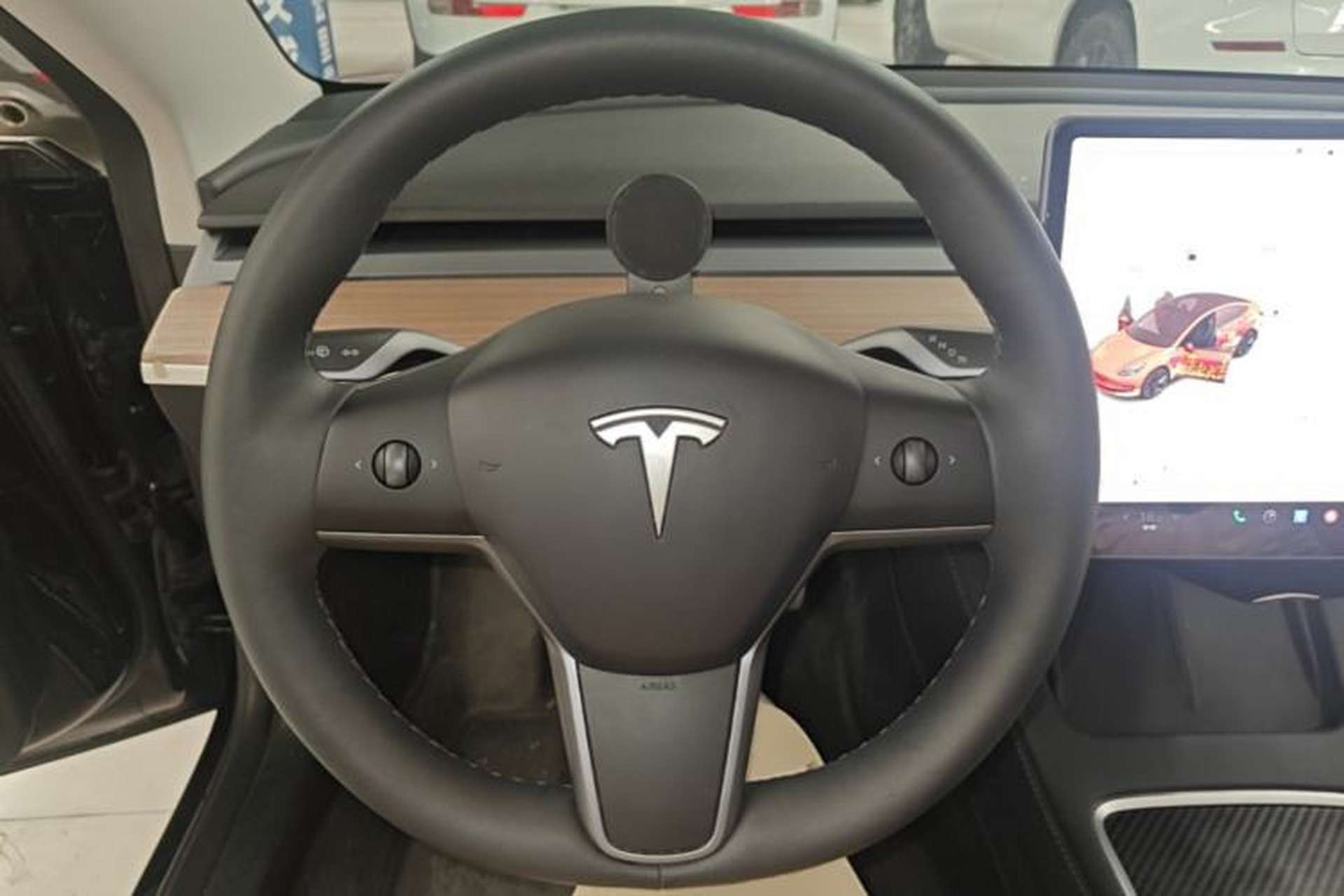 Used Tesla Model 3 2022 Rear-Wheel-Drive Version Steering Wheel