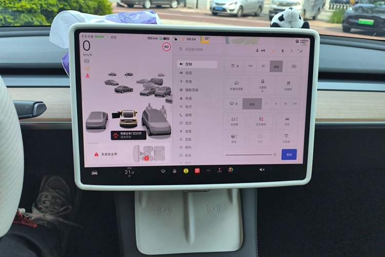 Used Tesla Model 3 2022 Rear-Wheel-Drive Version Audio And AC Panel