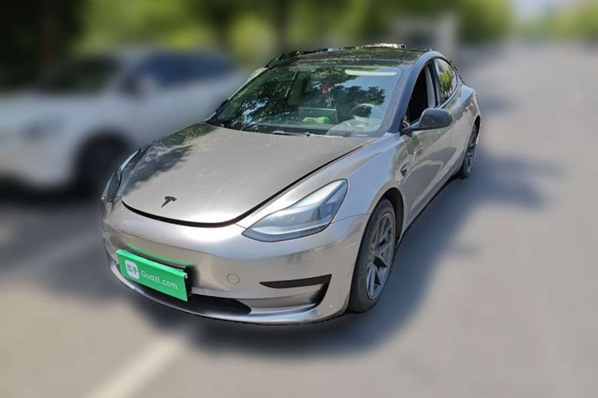 Used Tesla Model 3 2022 Rear-Wheel-Drive Version Front Left 45 Deg