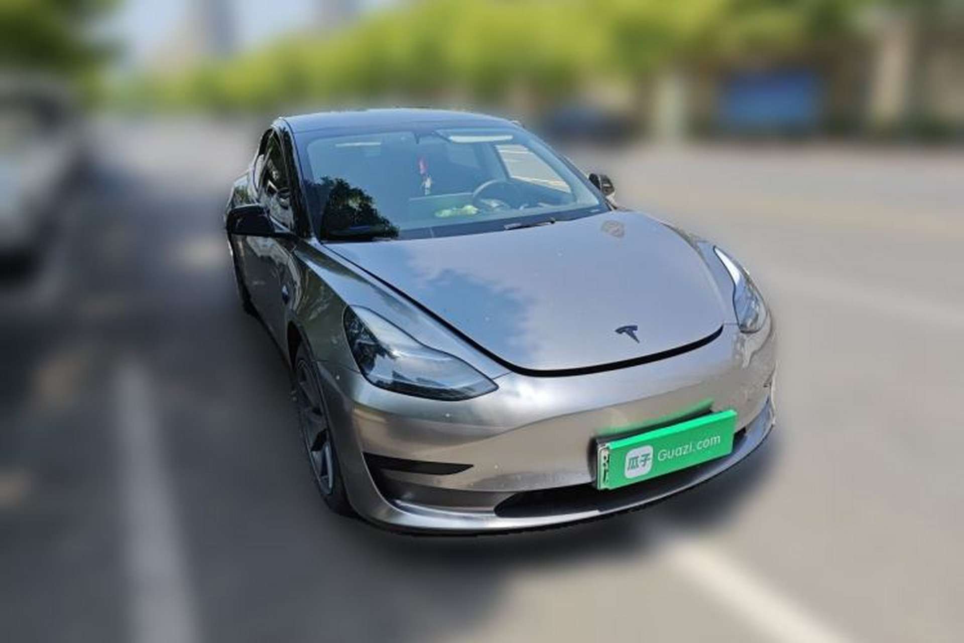 Used Tesla Model 3 2022 Rear-Wheel-Drive Version Front Right 45 Deg