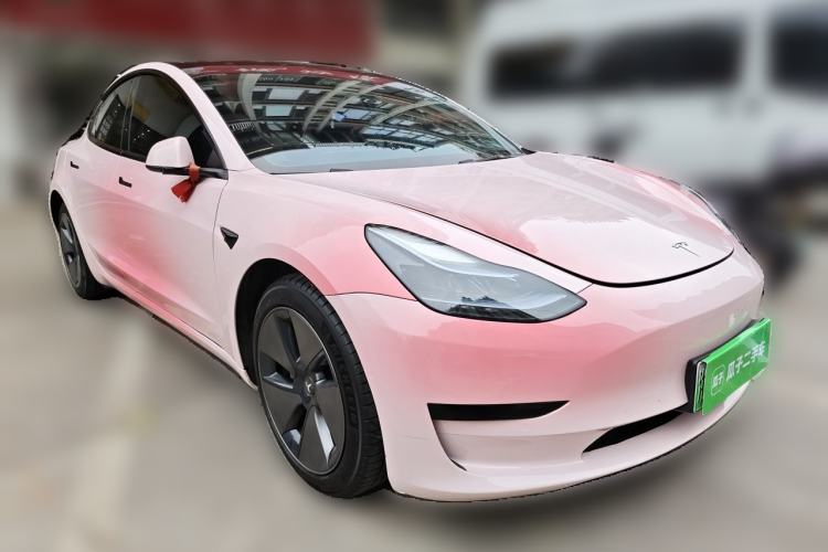 Used Tesla Model 3 2022 Rear-Wheel-Drive Version Front Right 45 Deg