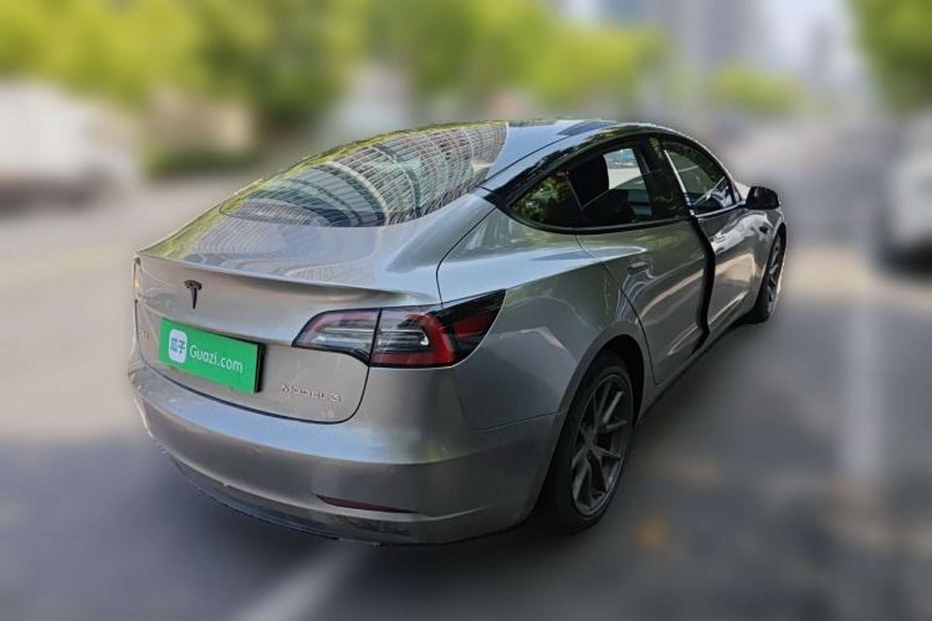 Used Tesla Model 3 2022 Rear-Wheel-Drive Version Rear Right 45 Deg