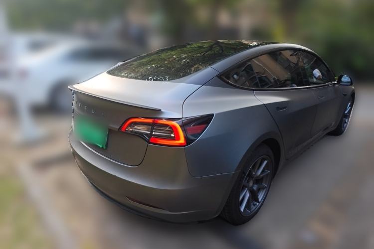 Used Tesla Model 3 2022 Rear-Wheel-Drive Version Rear Right 45 Deg