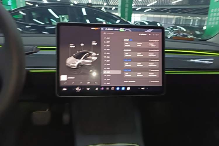 Used Tesla Model 3 2022 Rear-Wheel-Drive Version Audio And AC Panel