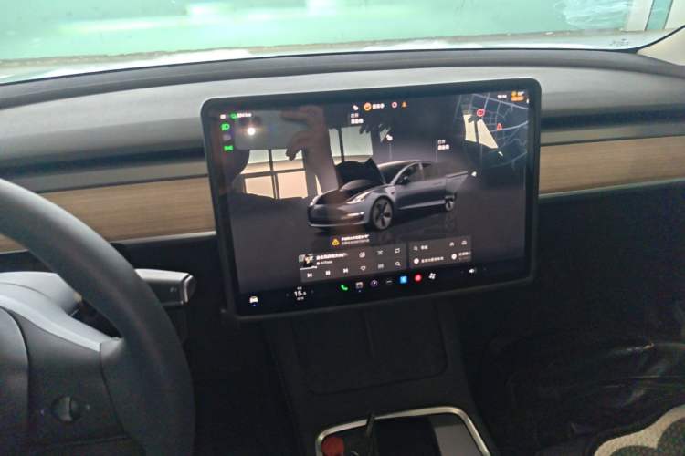Used Tesla Model 3 2022 Rear-Wheel-Drive Version Audio And AC Panel