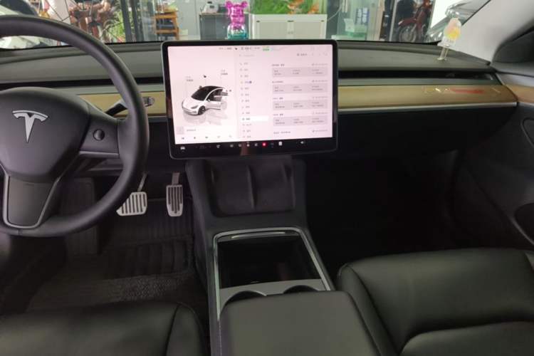 Used Tesla Model 3 2022 Rear-Wheel-Drive Version Audio And AC Panel