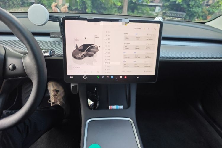Used Tesla Model 3 2022 Rear-Wheel-Drive Version Audio And AC Panel