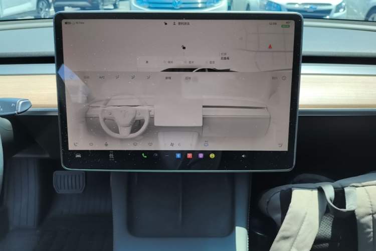 Used Tesla Model 3 2022 Rear-Wheel-Drive Version Audio And AC Panel