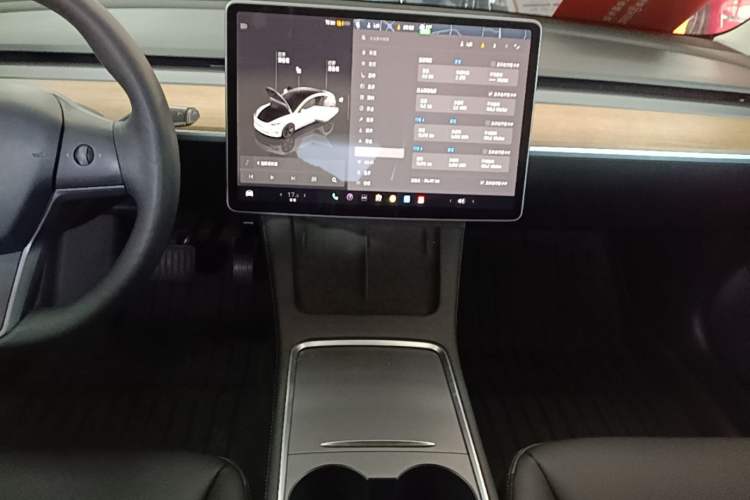 Used Tesla Model 3 2022 Rear-Wheel-Drive Version Audio And AC Panel