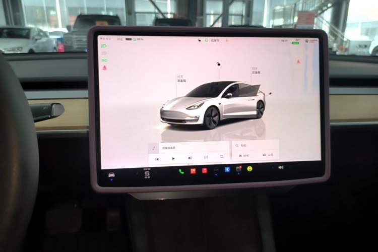 Used Tesla Model 3 2022 Rear-Wheel-Drive Version Audio And AC Panel