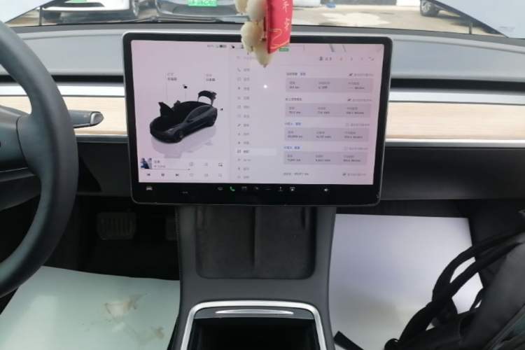Used Tesla Model 3 2022 Rear-Wheel-Drive Version Audio And AC Panel