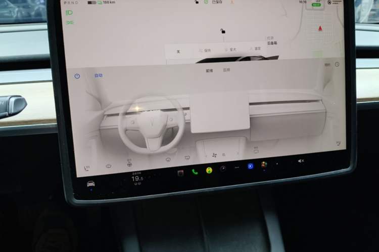 Used Tesla Model 3 2022 Rear-Wheel-Drive Version Audio And AC Panel