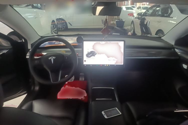 Used Tesla Model 3 2022 Performance High-Performance All-Wheel-Drive Version Center Console