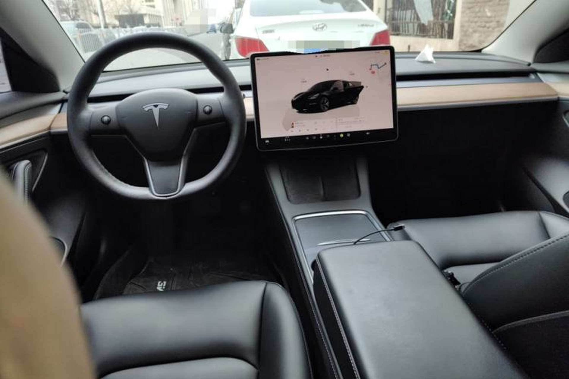 Used Tesla Model 3 2022 Rear-Wheel-Drive Version Center Console
